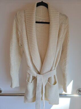Billabong X Wrangler Collab Cable Knit Cardigan Sweater